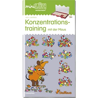 Abbildung von miniLÜK: Vorschule Konzentrationstraining mit der Maus (miniLÜK Übungshefte: Vorschule)
