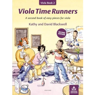 Abbildung von Viola Time Runners: A Second Book of Easy Pieces for