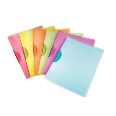 Abbildung von Leitz 41760099 Klemmmappe ColorClip Rainbow, A4, PP, 6er Packung, sortiert