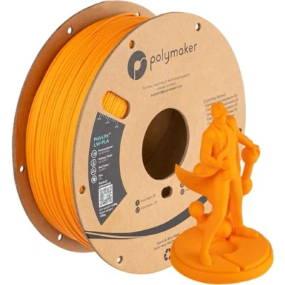 Abbildung von Polymaker PolyLite LW PLA 1.75mm 800g Orange
