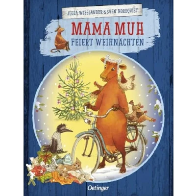 Abbildung von Mama Muh feiert Weihnachten: Herzerwärmendes Bilderbuch über Freundschaft und die Magie des Gebens für Kinder ab 4 Jahren