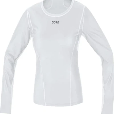 Abbildung von GOREWEAR M Damen GORE® WINDSTOPPER® Base Layer Thermo Shirt Langarm, Light Grey/White, 36