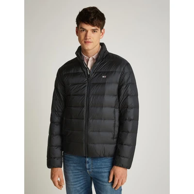 Abbildung von Tommy Jeans Herren Steppjacke Down Wasserabweisend, Schwarz (Black), M
