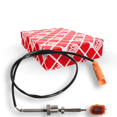 Abbildung von FEBI BILSTEIN 109070 Sensor, Abgastemperatur nach Rußpartikelfilter VOLKSWAGEN: Transporter 5 Bus, Multivan (7HM,
