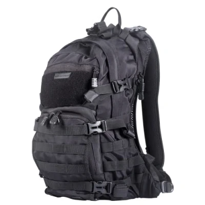 Abbildung von Nitecore Rucksack BP20 Belüfteter Rücken Militär Spezifikationen MOLLE System Schwarz 20L