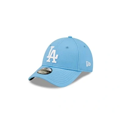 Abbildung von New Era Cap Fankappe Basecap Los Angeles Dodgers Modell 9Forty Strapback für Kinder türkis mit LA Logo Child