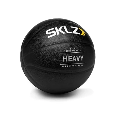 Abbildung von SKLZ Heavy Weight Control Basketball Schwerer Trainingsball Basketballtrainer, Schwarz, One Size