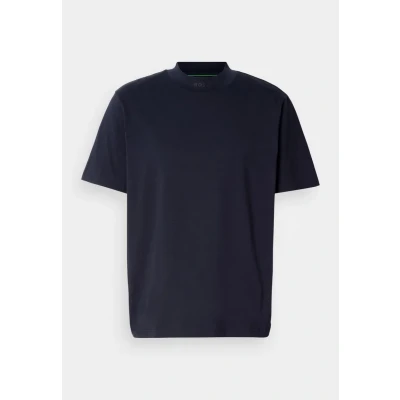 Abbildung von BOSS TEE Collar ZONE Tshirt basic, Herren, Größe: XS, Dark blue