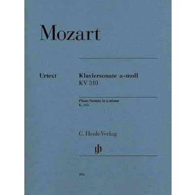 Abbildung von Klaviersonate a moll KV 310 (300d): Instrumentation: Piano solo (G. Henle Urtext Ausgabe)
