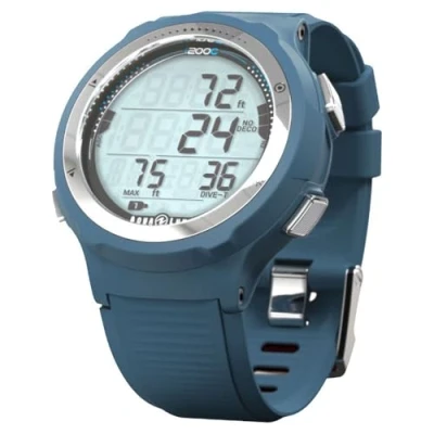 Abbildung von Aqualung Unisex Adult I200c Dekompressionstauchcomputer, Petroleum, Standard Size