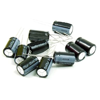 Abbildung von POPESQ® 10 Stk. x Elektrolytkondensator 470uF 25VDC #A4658