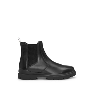Abbildung von HUGO RYAN Stiefelette, Herren, Größe: 39, Black Schuhe