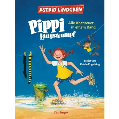 Abbildung von Pippi Langstrumpf. Alle Abenteuer in einem Band: Astrid Lindgren Kinderbuch Klassiker Band zum Vorlesen oder Selbstlesen ab 6 Jahren. modern ... Jahren, und farbig illustriert