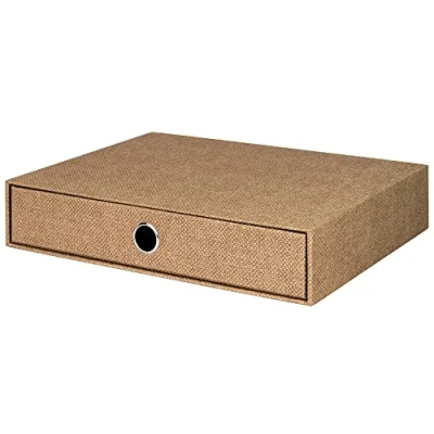 Abbildung von Rössler Papier 1524452600 S.O.H.O. Schubladenbox für DIN A4, mit Griffloch, Special Line Hazelnut, 343 x 250 65 mm, 1 Stück