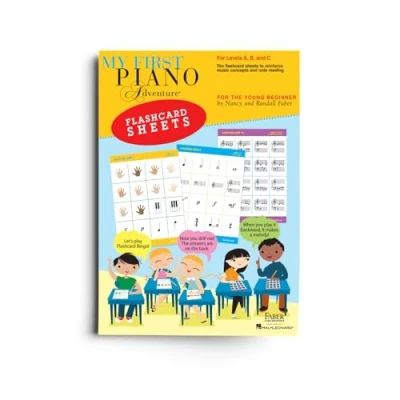 Abbildung von My First Piano Adventure Flashcard Sheets: for Levels A, B and C: the Young Beginner