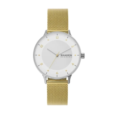 Abbildung von Skagen Uhr, Damen, Größe: One Size, Gold