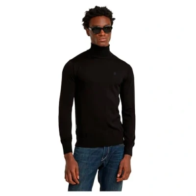 Abbildung von G STAR Premium CORE Turtle Strickpullover, Herren, Größe: Medium, Black