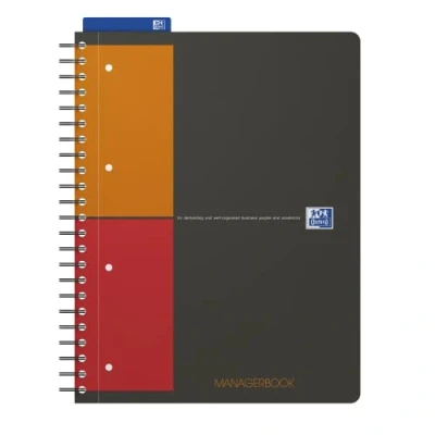 Abbildung von Oxford Managerbook Inernational A4, liniert, 160 Seiten, 5 versetzbare Register