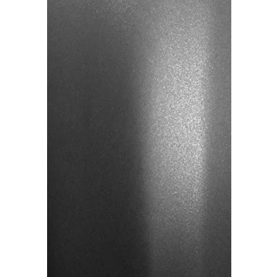 Abbildung von Netuno 20x Bastelkarton Perlmutt Schwarz DIN A4 210x 297 mm 250g Aster Metallic Black Pearlkarton Perl Glanz Karton Effekt Perlmuttglanz Schimmerpapier metallisch glänzend