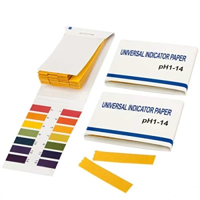 Abbildung von TRIXES 2er Pack Lackmus pH 1 bis 14 Testpapier 2 Heftchen mit jeweils 80 Teststreifen