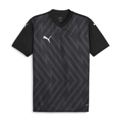 Abbildung von Puma Teamglory JR Unisex Sport Tshirt für Kinder, Größe: 164, Black/white/ebony