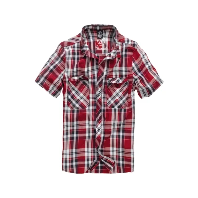 Abbildung von Brandit Roadstar Hemd, Herren, Größe: Medium, Red