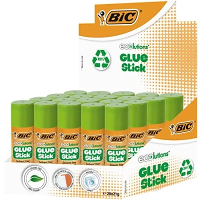 Abbildung von Bic 9211931 Ecolutions Klebestift, Box mit 20 Stück