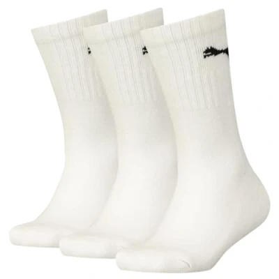Abbildung von Puma 3ER PACK Socken für Kinder, Größe: 27 30, Weiß