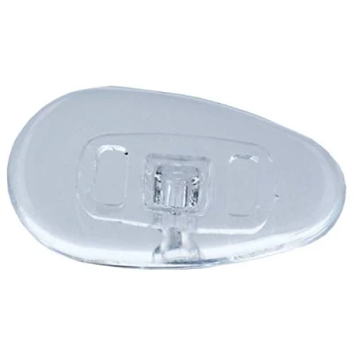 Abbildung von 2 Paar (4 Stück) Nasenpads/Brillenpads Silikon Schraubsystem, vers. Größen (Tropfen 15mm)