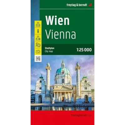 Abbildung von Wien, Stadtplan 1:25.000, freytag &amp; berndt (freytag Stadtpläne)