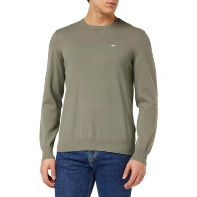 Abbildung von Levi&#039;s Lightweight Strickpullover, Herren, Größe: Small, Smokey olive