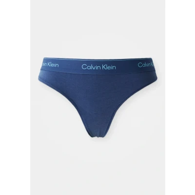 Abbildung von Calvin Klein Underwear Thong ICON String, Damen, Größe: XL, Dark denim