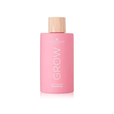 Abbildung von COCOSOLIS GROW Growth &amp; Anti aging Shampoo für schnelles Haarwachstum, Wachstum der Haare beschleunigen, effektiv gegen Haarausfall, mit Vitamin e und Kerascalp Aktiv Wirkstoff, vegane Pflege