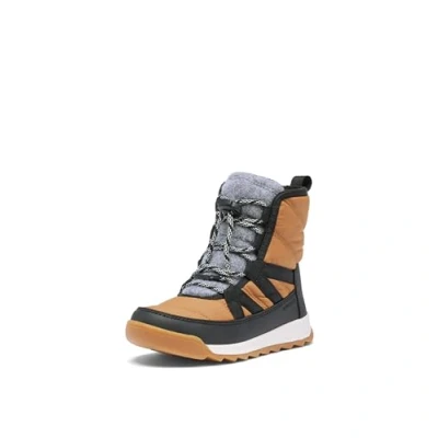 Abbildung von Sorel Youth Whitney II PLUS LACE WP Unisex Schnürstiefelette für Kinder, Größe: 34, Elk/black Schuhe