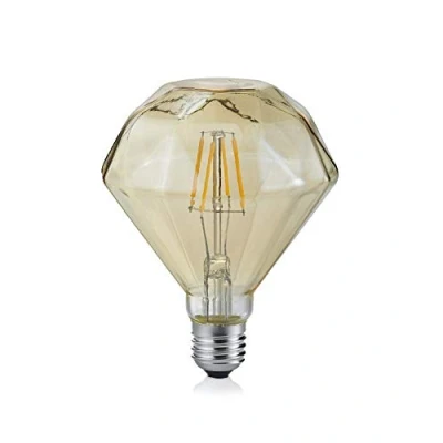 Abbildung von Trio Leuchten Leuchtmittel, Glas, E27, 4 W, braun getönt, Höhe 30cm, 902 479