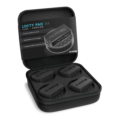 Abbildung von PLANGER® Wagenheber Gummiauflage 4X Lofty PAD flach (für BMW, Mini &amp; Opel) Bruchsicher 3t