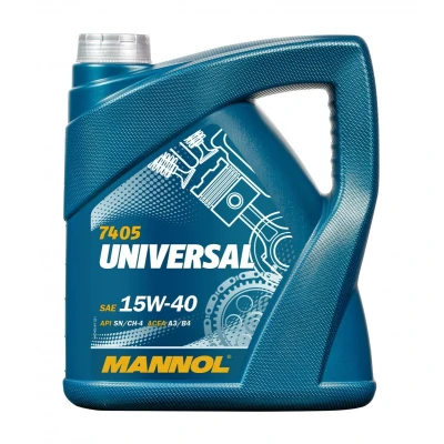 Abbildung von Mannol Universal 15W 40 4l Motoröl MN7405 4 VOLKSWAGEN: Polo V Hatchback, Caddy 3, GOLF 1 Cabriolet, MERCEDES BENZ: 190, A Class