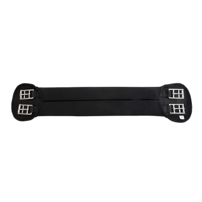 Abbildung von Horka Dressur Sattelgurt Neopren Schwarz/Silber 40cm