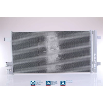 Abbildung von NISSENS 941193 Klimakondensator mit Trockner Aluminium 606 R 134a SEAT: IBIZA 5