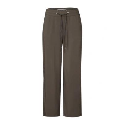 Abbildung von Street One WIDE LEG Stoffhose, Damen, Größe: 44x26, Braun