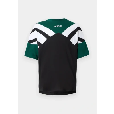 Abbildung von adidas Originals Cutline TEE Unisex Tshirt print, Größe: XS, Black/collegiate green