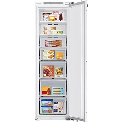Abbildung von Samsung BRZ22610EWW/EG Einbau Gefrierschrank, AI Energy Mode, No Frost+, Cool Select+, 35 dB(A) Digital Inverter Technologie, Weiß, 177 cm, 218 ℓ