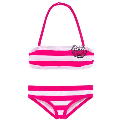 Abbildung von Bench. Bandeau Bikini, mit trendigen Streifen