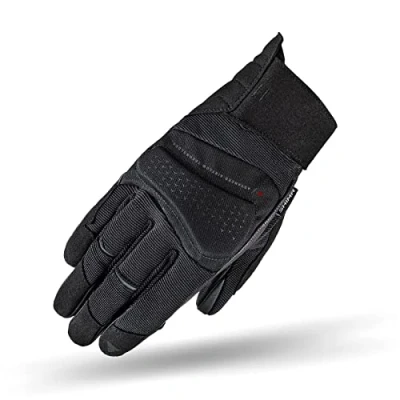 Abbildung von SHIMA AIR 2.0 LADY Motorradhandschuhe Damen Belüftete, Sommer Handschuhe aus Mesh mit Knöchel und Finger Protektoren, Verstärkte Handfläche (Schwarz, XS)