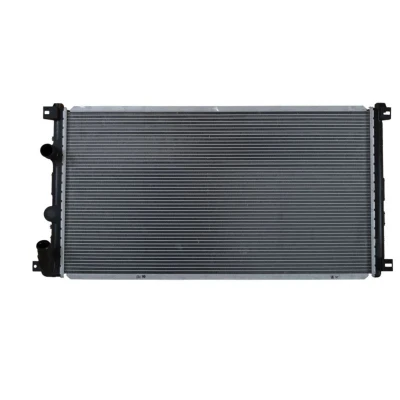 Abbildung von NRF 58322 Kühler, Motorkühlung Aluminium 730 414 27 mit Anbauteilen Kühlrippen gelötet OPEL: Movano A Van, RENAULT: MASTER 2 Kasten
