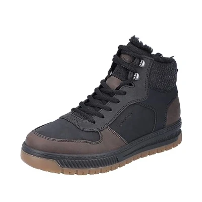 Abbildung von Rieker Herren 38545 Kurzstiefel, Schwarz, 43 EU Weit
