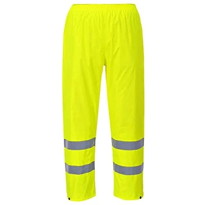Abbildung von Portwest Regen Warnschutzhose, Größe: 5XL, Farbe: Gelb, H441YER5XL