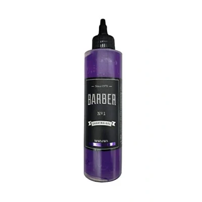 Abbildung von Barber Marmara Shaving Gel No.1 Men 250ml Rasiergel Transparent Männer Rasur Herren nicht schäumend präzise der Bartkonturen(No.1)