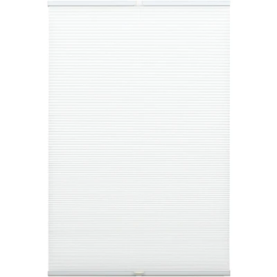 Abbildung von GARDINIA Wabenplissee Concept Tageslicht, Blickdichtes Faltrollo, Alle Montage Teile inklusive, EASYFIX Plissee verspannt mit zwei Bedienschienen, Weiß, 80 x 210 cm (BxH)