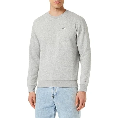 Abbildung von Champion Basic Crewneck Sweatshirt, Herren, Größe: Large, Grey